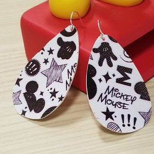 HANDMADE Mouse parts printed earrings!